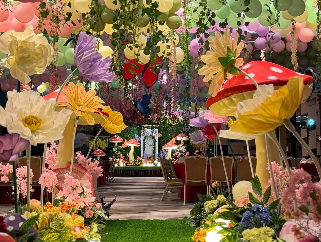 Fairy garden event styling detail